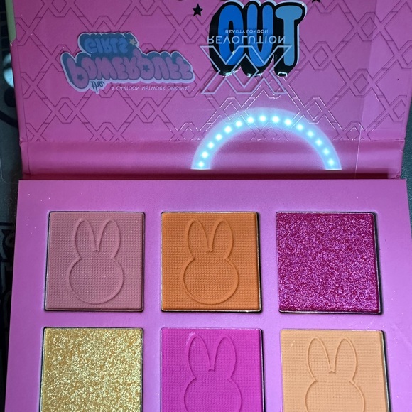 PowerPuff Girls BLOSSOM - 6 Shade Color Pan Eyeshadow Palette COLLECTOR EDITION - Picture 2 of 7
